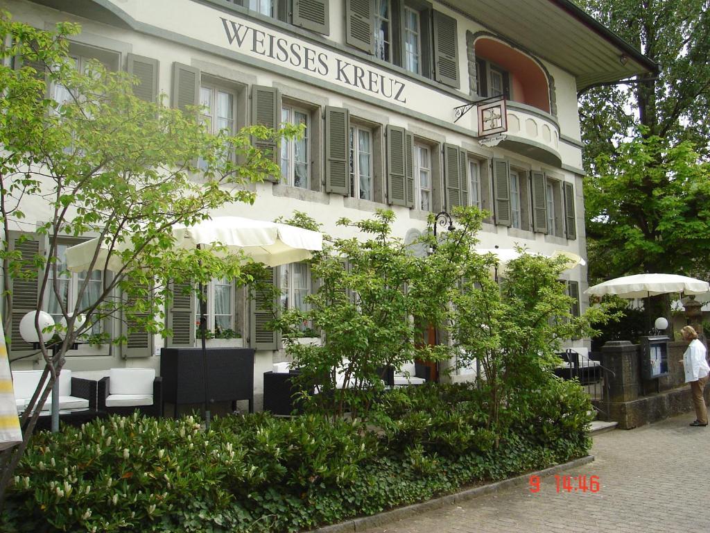 Weisses Kreuz Hotel Lyss Kültér fotó